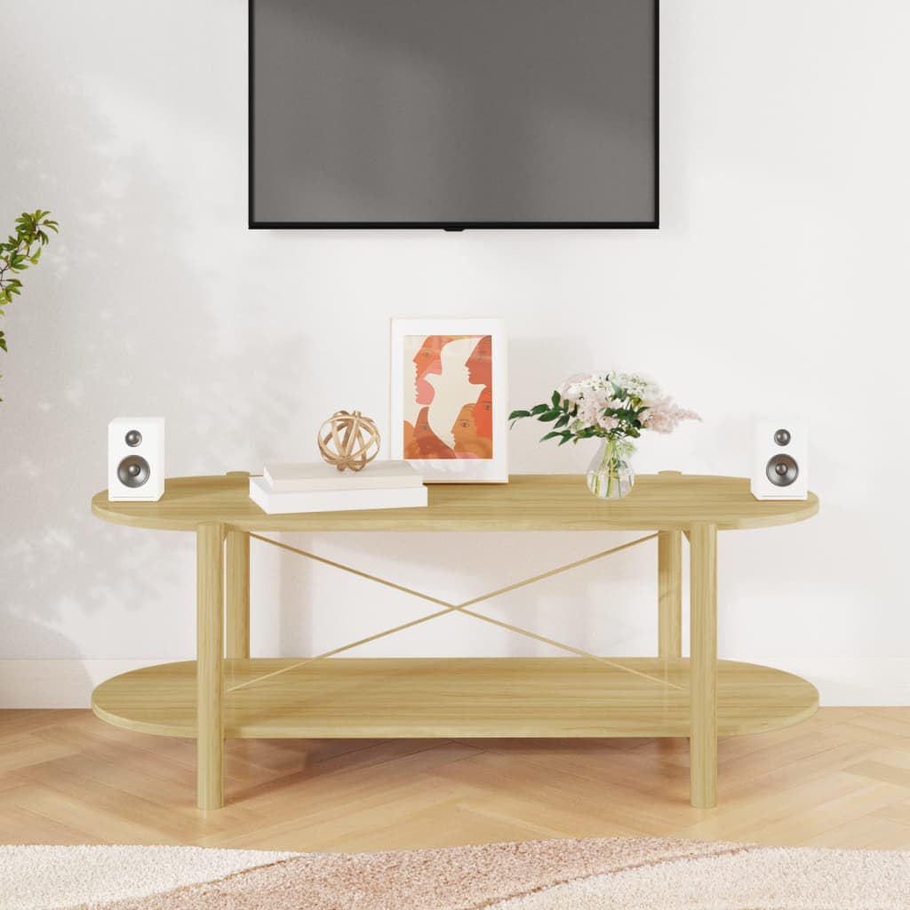 vidaXL Couchtisch 110x48x40 cm Holzwerkstoff