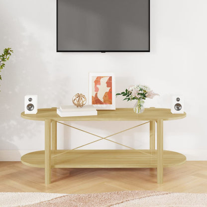 vidaXL Couchtisch 110x48x40 cm Holzwerkstoff