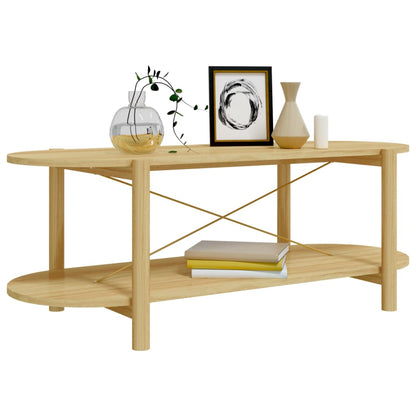 vidaXL Couchtisch 110x48x40 cm Holzwerkstoff