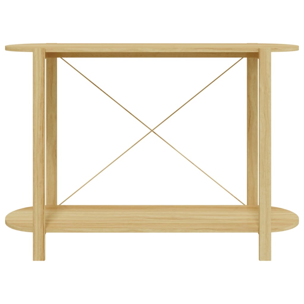vidaXL Table console 110x38x75 cm Bois d'ingénierie