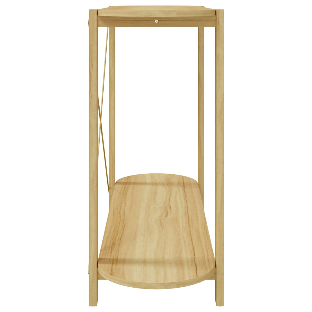 vidaXL Table console 110x38x75 cm Bois d'ingénierie