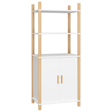 vidaXL Buffet haut blanc 60x40x141 cm Bois d'ingénierie
