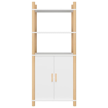 vidaXL Buffet haut blanc 60x40x141 cm Bois d'ingénierie