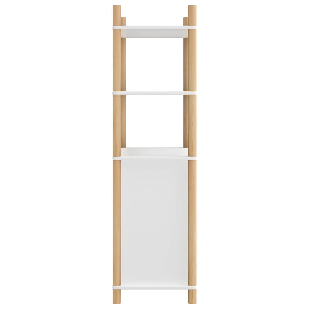 vidaXL Buffet haut blanc 60x40x141 cm Bois d'ingénierie