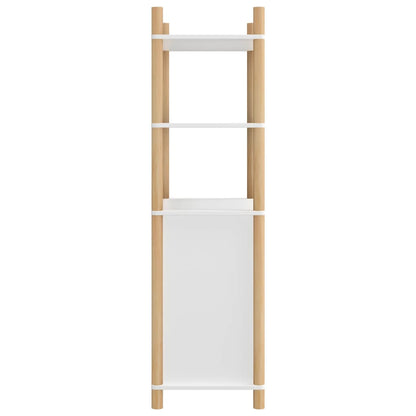 vidaXL Buffet haut blanc 60x40x141 cm Bois d'ingénierie