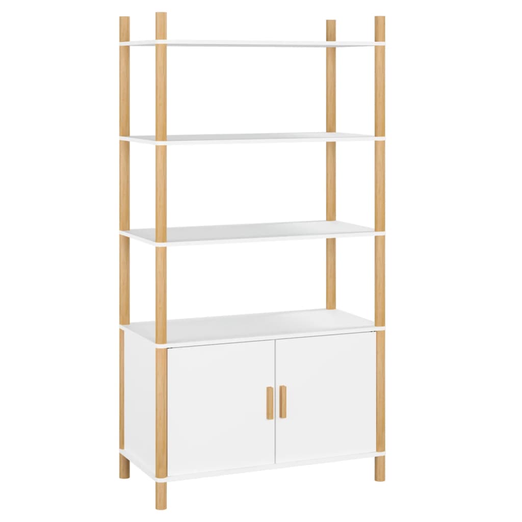 vidaXL Highboard Weiß 80x40x153 cm Holzwerkstoff