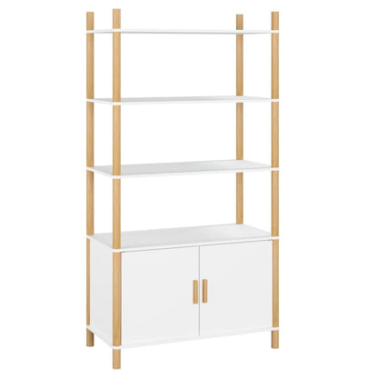 vidaXL Highboard Weiß 80x40x153 cm Holzwerkstoff