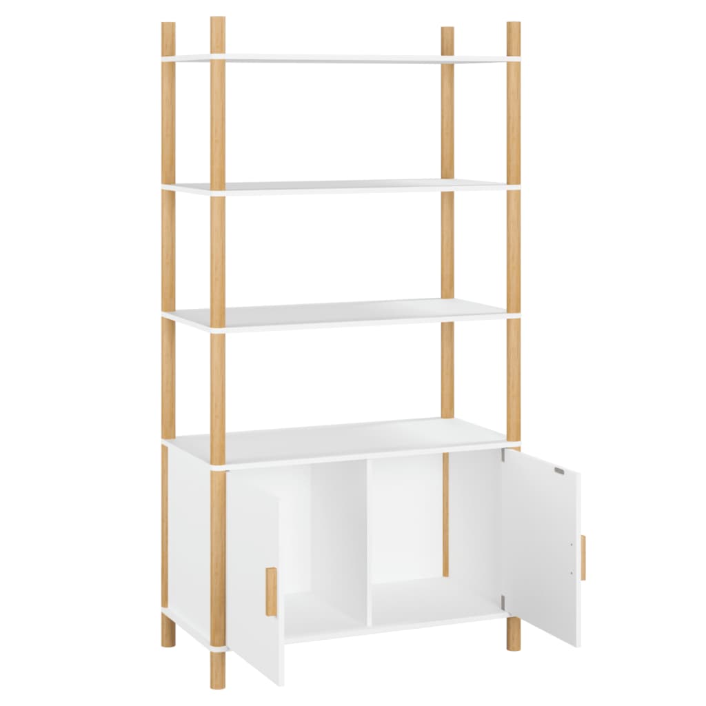 vidaXL Highboard Weiß 80x40x153 cm Holzwerkstoff