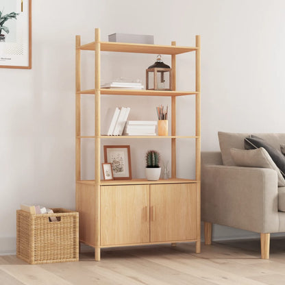 vidaXL Bahut haut 80x40x153 cm en bois d'ingénierie