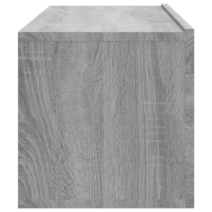 vidaXL Meubles TV muraux 4 pcs Gris Sonoma 100x30x30 cm