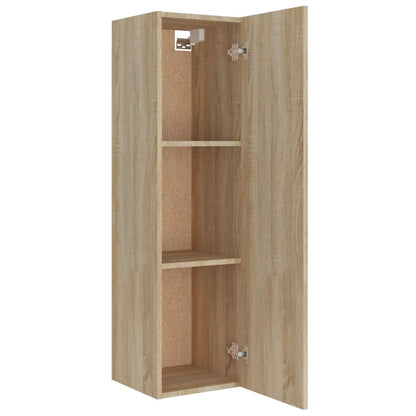 vidaXL Meuble TV 4 pcs Aggloméré Chêne Sonoma