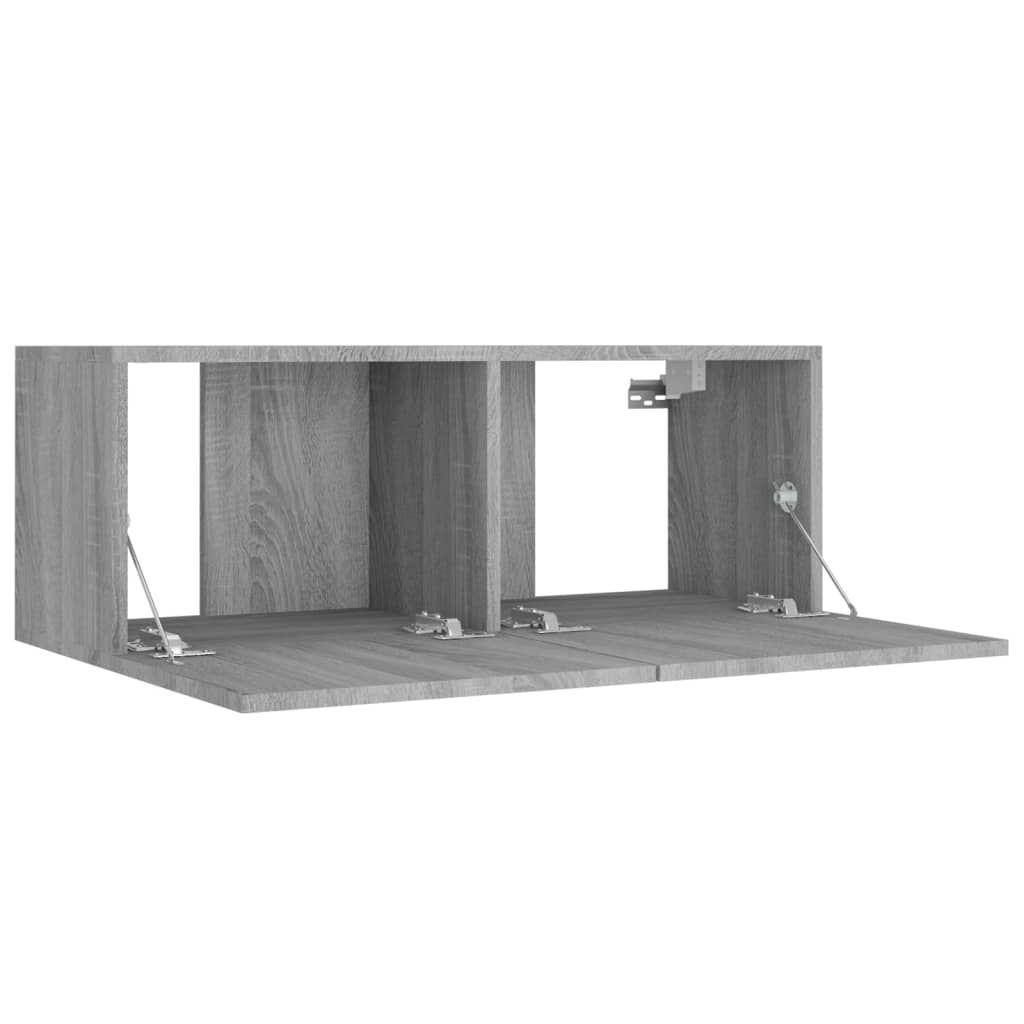 vidaXL Ensemble de meubles TV 8 pcs Gris Sonoma Aggloméré