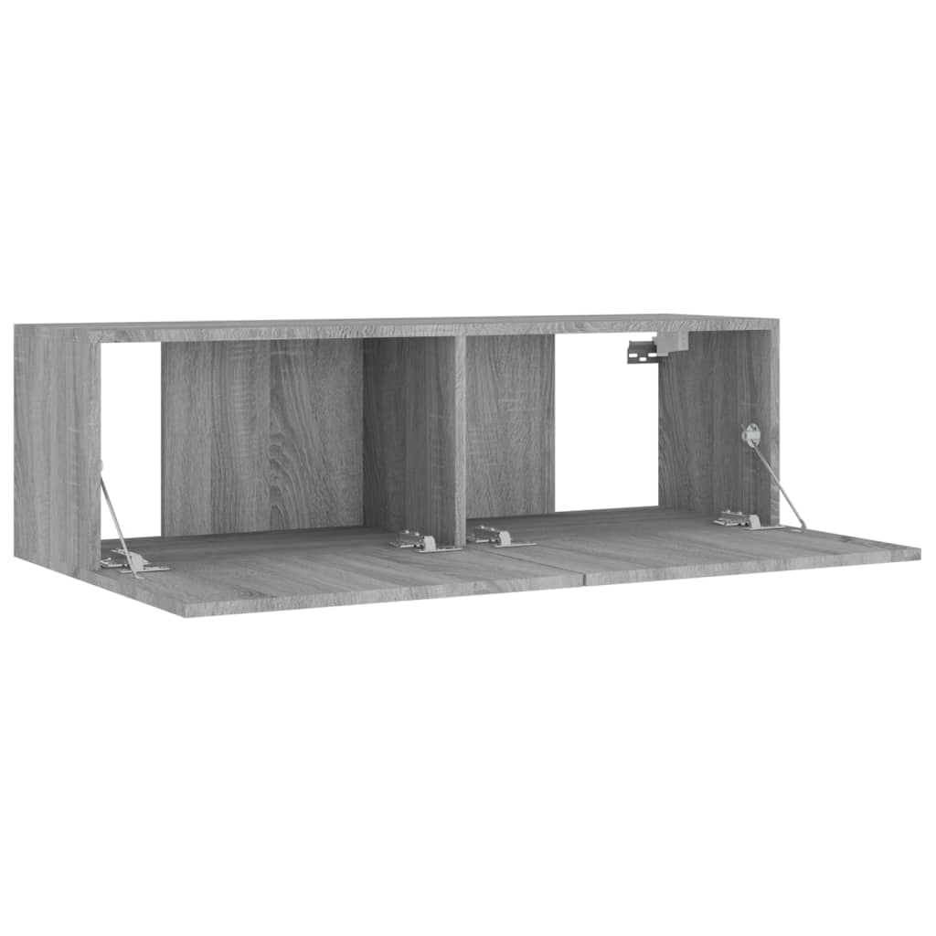 vidaXL Ensemble de meubles TV 8 pcs Gris Sonoma Aggloméré