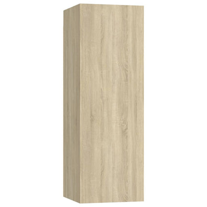 vidaXL Ensemble de 8 meubles TV Chêne Sonoma Bois d'ingénierie