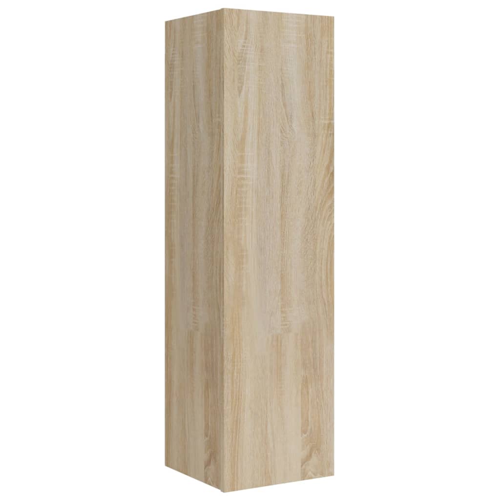 vidaXL Ensemble de 8 meubles TV Chêne Sonoma Bois d'ingénierie