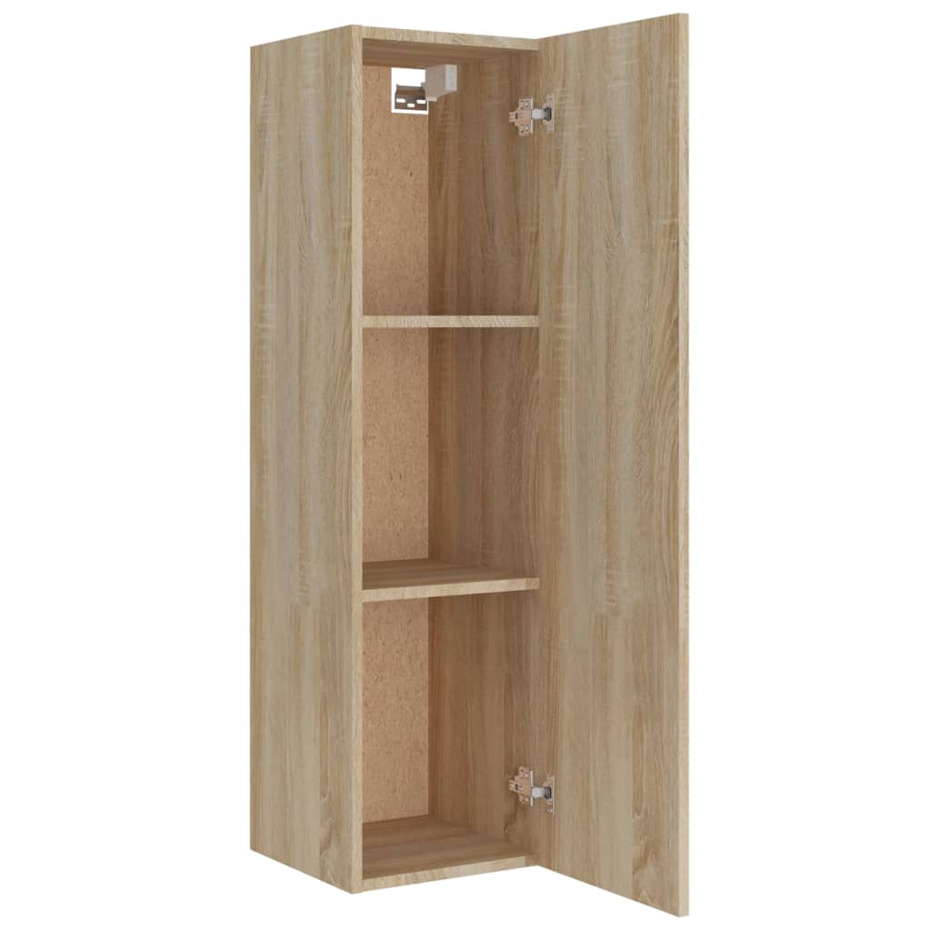 vidaXL Ensemble de 8 meubles TV Chêne Sonoma Bois d'ingénierie