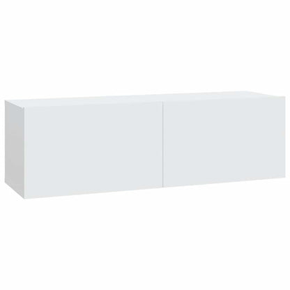 vidaXL Meuble TV 6 pièces blanc en bois d'ingénierie