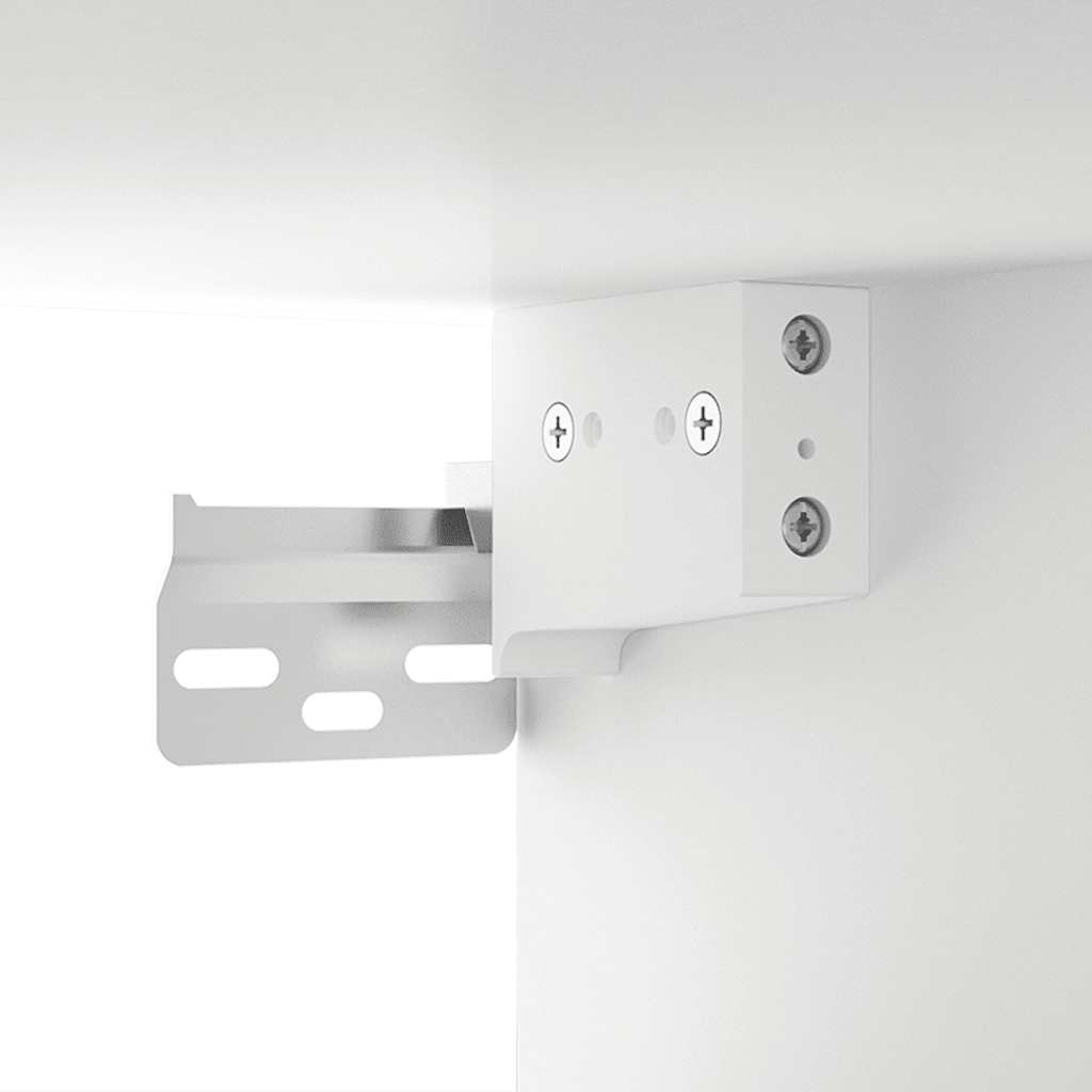 vidaXL Meuble TV 6 pièces blanc en bois d'ingénierie
