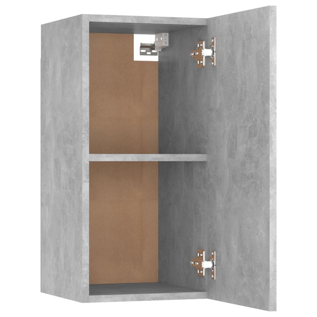 vidaXL 8-tlg. TV-Schrank-Set Betongrau Holzwerkstoff