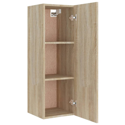 vidaXL Ensemble de 8 meubles TV Chêne Sonoma Bois d'ingénierie