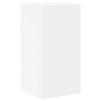 vidaXL Meuble TV avec 7 éléments Bois d'ingénierie Blanc