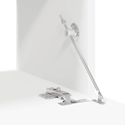 vidaXL Meuble TV avec 7 éléments Bois d'ingénierie Blanc