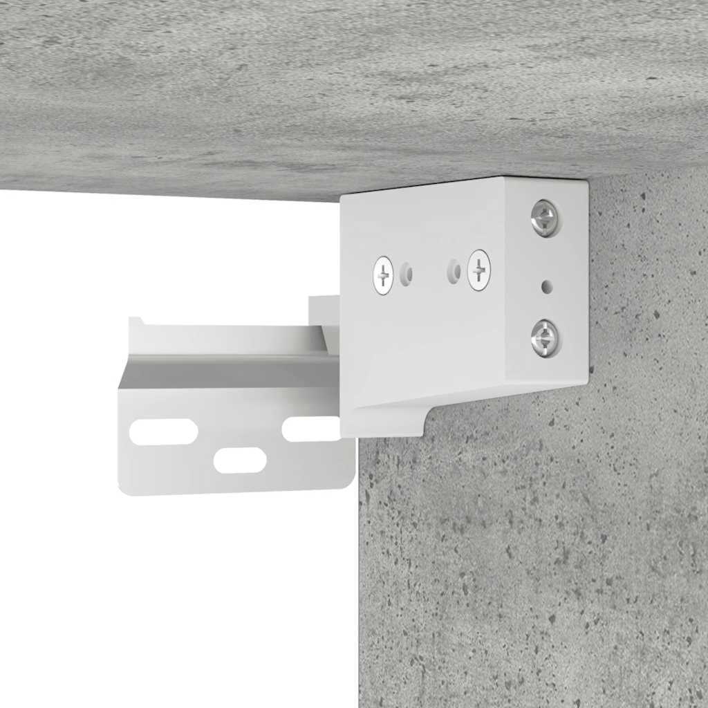 vidaXL Meuble TV 7 pcs Bois d'ingénierie Gris béton