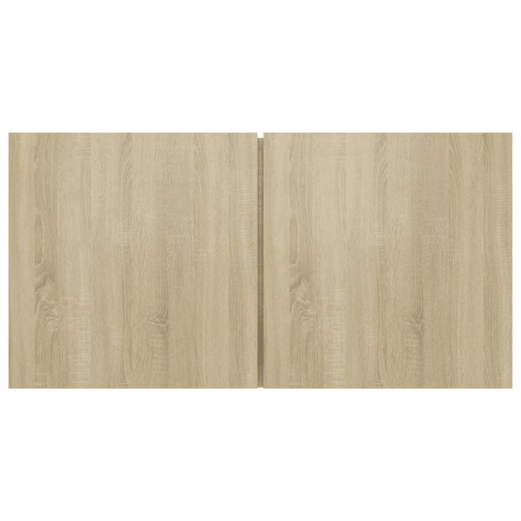 vidaXL 4-tlg. TV-Schrank-Set Sonoma-Eiche Holzwerkstoff