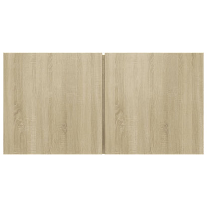 vidaXL 4-tlg. TV-Schrank-Set Sonoma-Eiche Holzwerkstoff