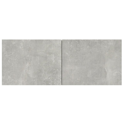 vidaXL Meuble TV 8 pcs Gris béton Aggloméré