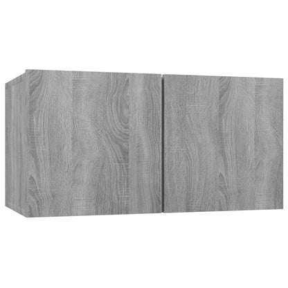 vidaXL Ensemble de meubles TV 8 pcs Gris Sonoma Aggloméré