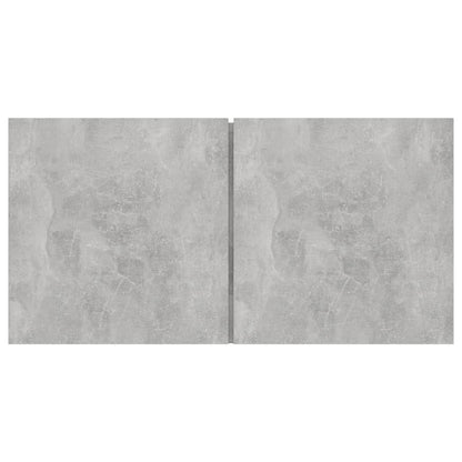 vidaXL Meuble TV 5 pcs Gris béton Aggloméré