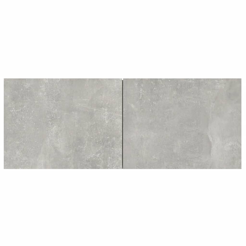 vidaXL Meuble TV 5 pcs Gris béton Aggloméré