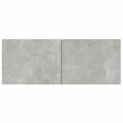 vidaXL Meuble TV 5 pcs Gris béton Aggloméré