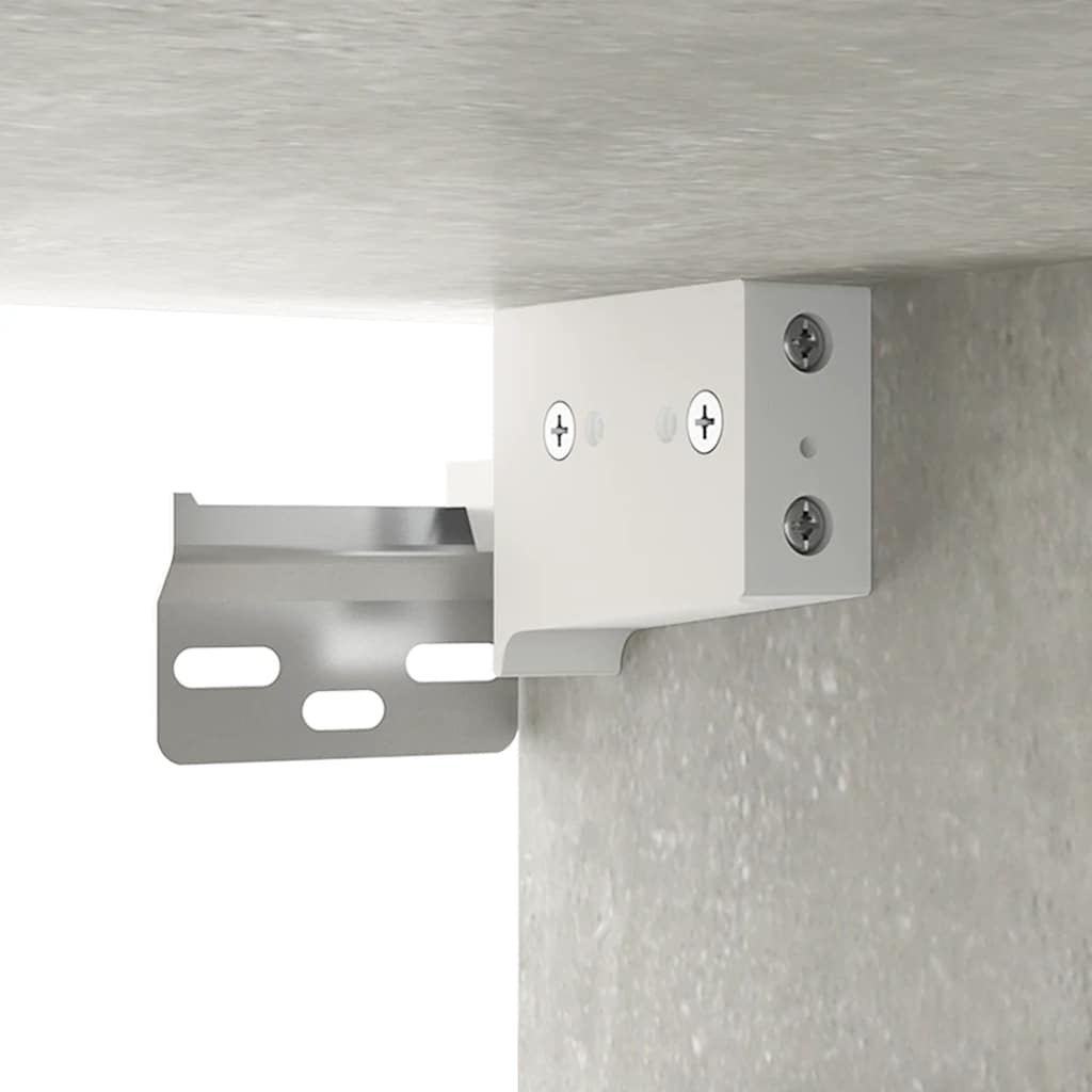 vidaXL Meuble TV 5 pcs Gris béton Aggloméré