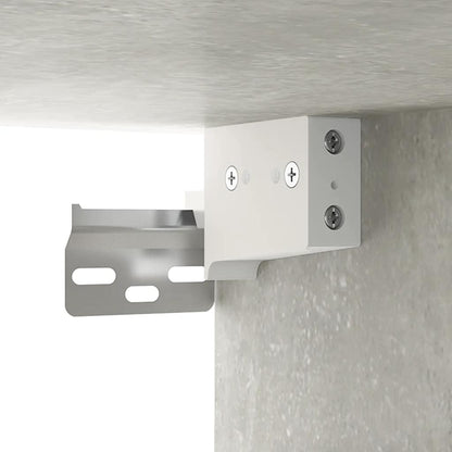 vidaXL Meuble TV 5 pcs Gris béton Aggloméré