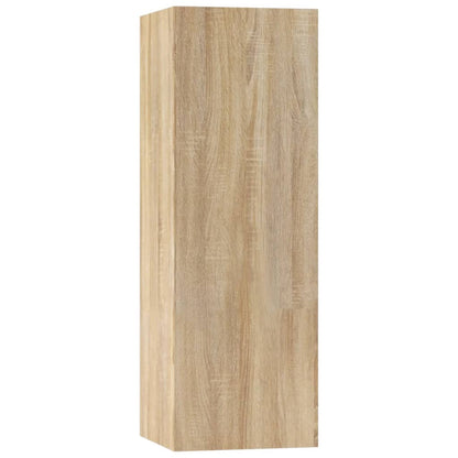 vidaXL Meuble TV 5 pièces Bois d'ingénierie Chêne Sonoma
