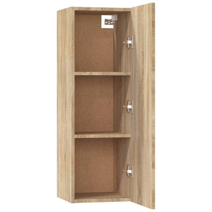 vidaXL Meuble TV 5 pièces Bois d'ingénierie Chêne Sonoma