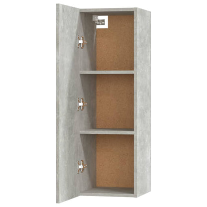 vidaXL Meuble TV 5 pcs Gris béton Aggloméré