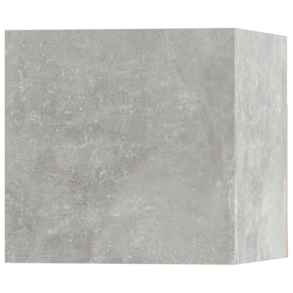 vidaXL Meuble TV 5 pcs Gris béton Aggloméré