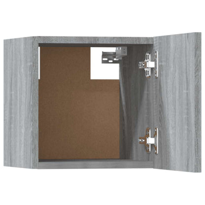vidaXL Ensemble de meubles TV 5 pcs Gris sonoma Aggloméré