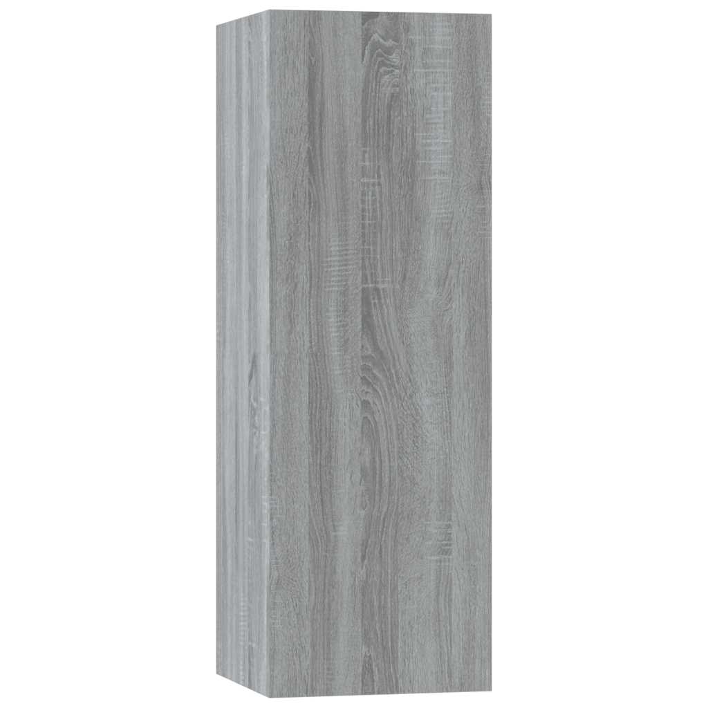 vidaXL Ensemble de meubles TV 5 pcs Gris sonoma Aggloméré