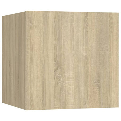 vidaXL Meuble TV 5 pièces Bois d'ingénierie Chêne Sonoma
