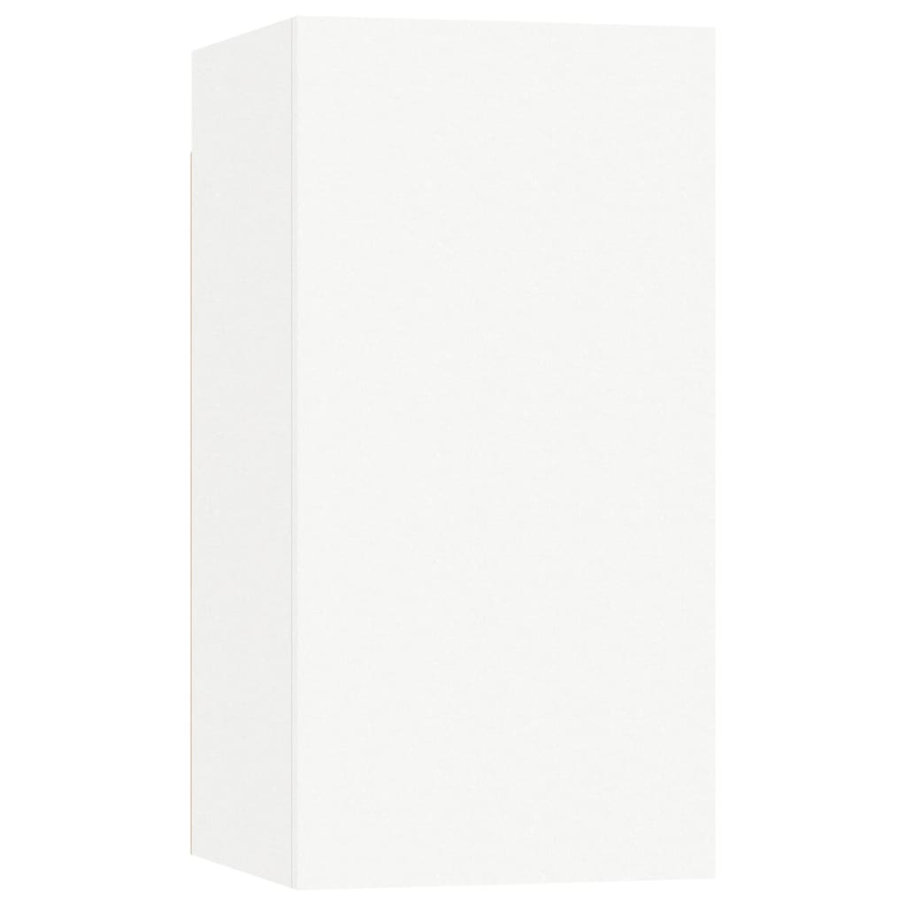 vidaXL Ensemble de 6 meubles TV blanc en bois d'ingénierie