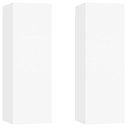vidaXL Ensemble de meubles TV 6 pcs Blanc Bois d'ingénierie