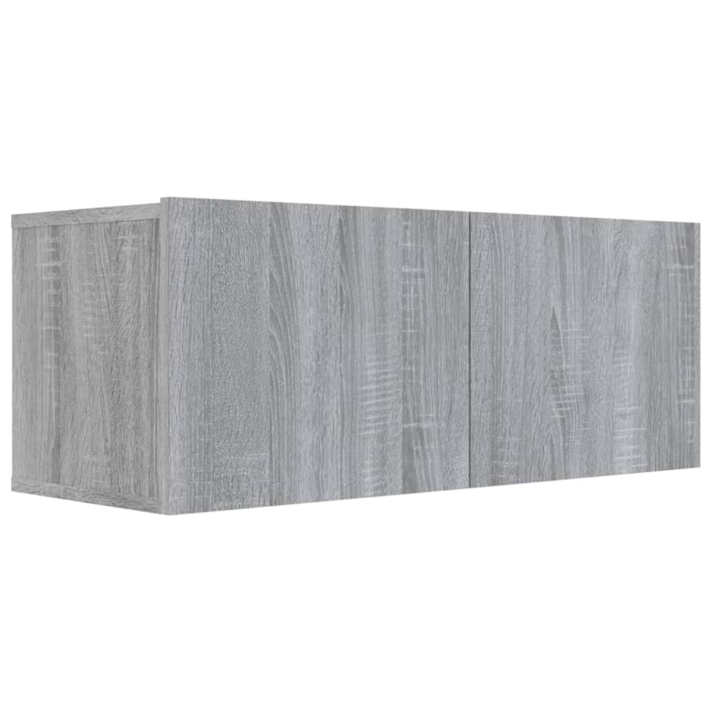 vidaXL Ensemble de meubles TV 8 pcs Gris Sonoma Aggloméré
