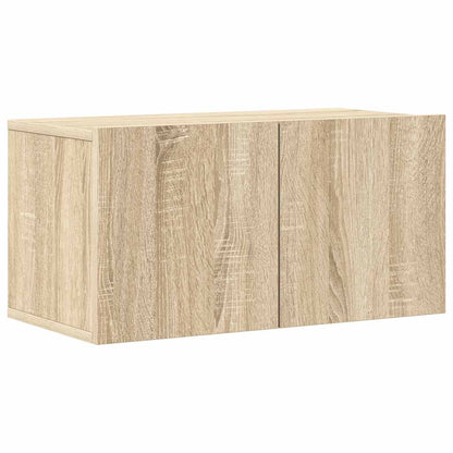 vidaXL Meuble TV 7 pcs Aggloméré Chêne Sonoma