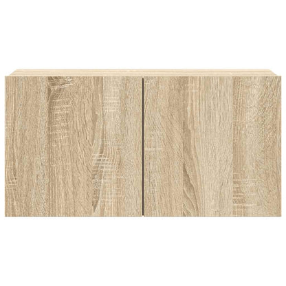 vidaXL Meuble TV 7 pcs Aggloméré Chêne Sonoma