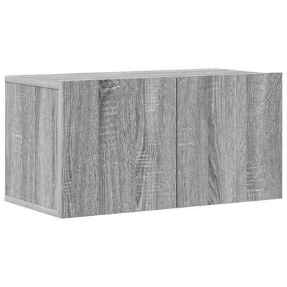 vidaXL Ensemble de meubles TV 7 pcs Aggloméré Gris Sonoma