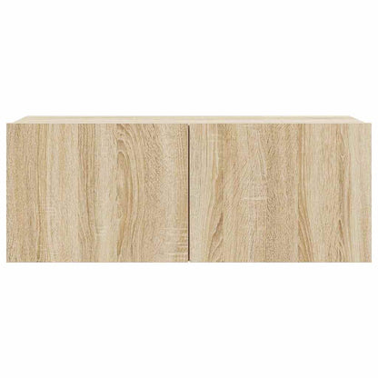 vidaXL Meuble TV 7 pcs Aggloméré Chêne Sonoma